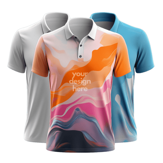 Custom Printed Dri-Fit Golf Polo Shirt