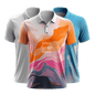 Custom Printed Dri-Fit Golf Polo Shirt