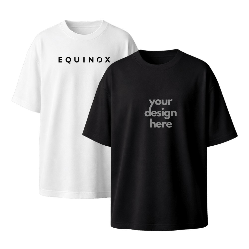 Custom Printed Heavy Oversized T Shirt
