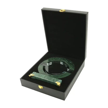 Round Crystal and Marble Award